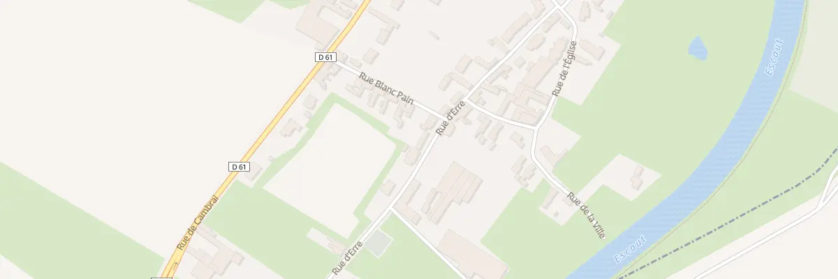 Plan du 8 Rue D ’Erre à Ramillies