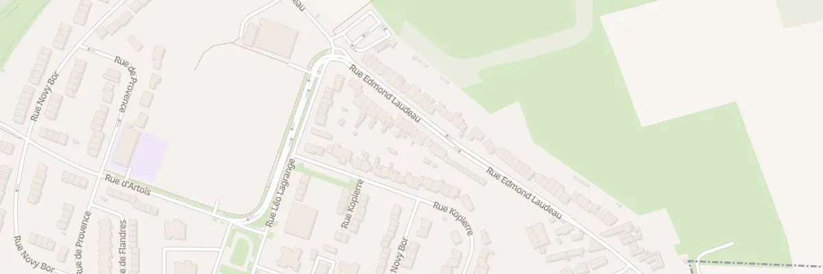 Plan du 104 Rue Edmond Laudeau à Aniche
