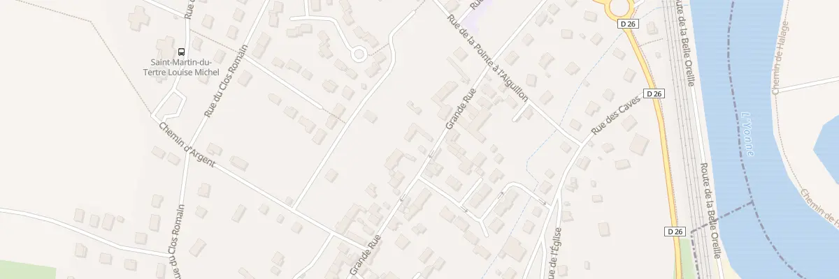 Plan du 12 Gr Grande Rue à Saint-Martin-du-Tertre