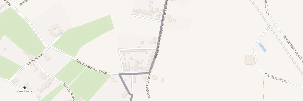 Plan du 12 Rue du Nouveau Riche à Wattrelos