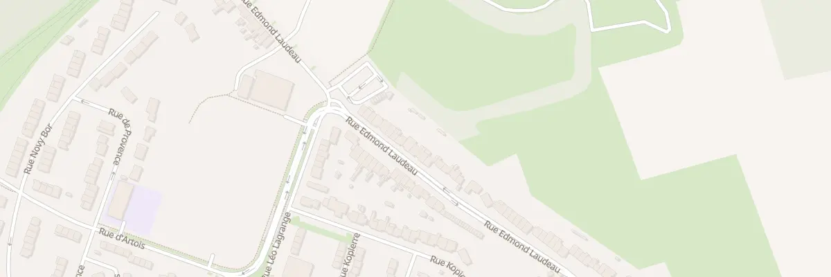 Plan du 91 Rue Edmond Laudeau à Aniche