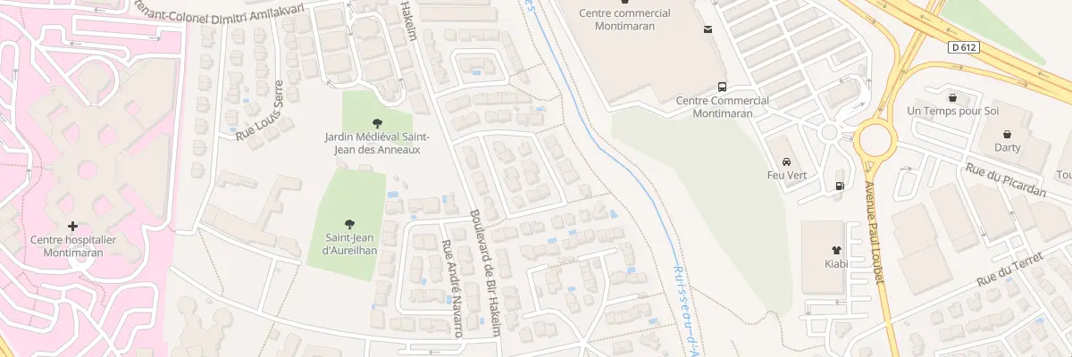 Plan du 10 Rue du Commandant Kieffer à Béziers
