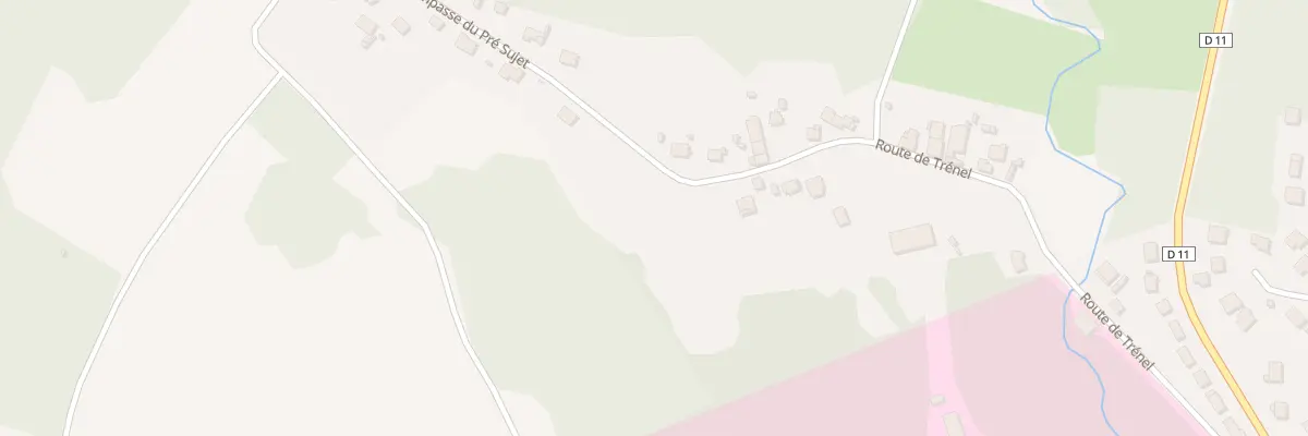 Plan du 15 Rte de Trénel à Villiers-Saint-Denis