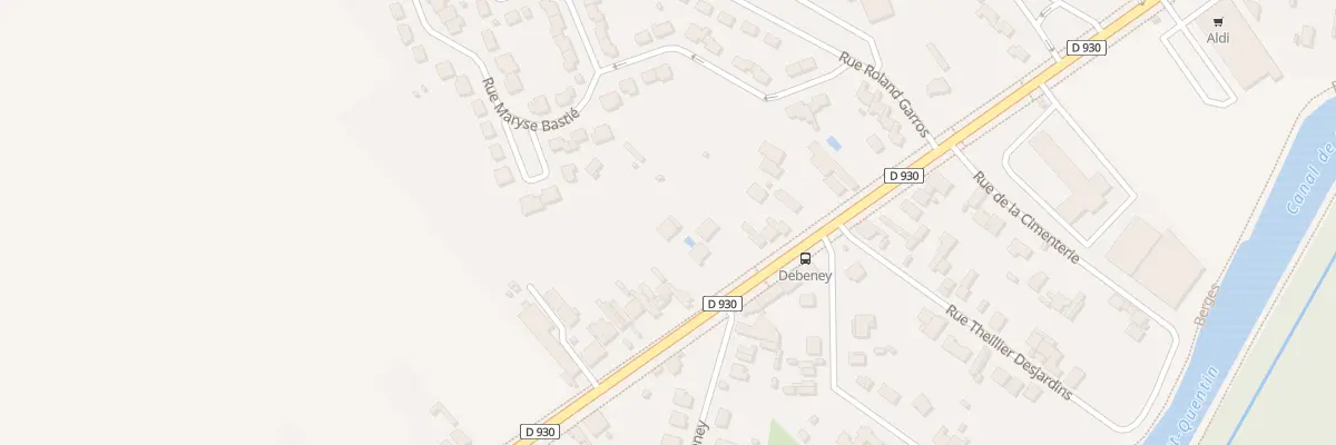 Plan du 266 Rue de Paris à Saint-Quentin