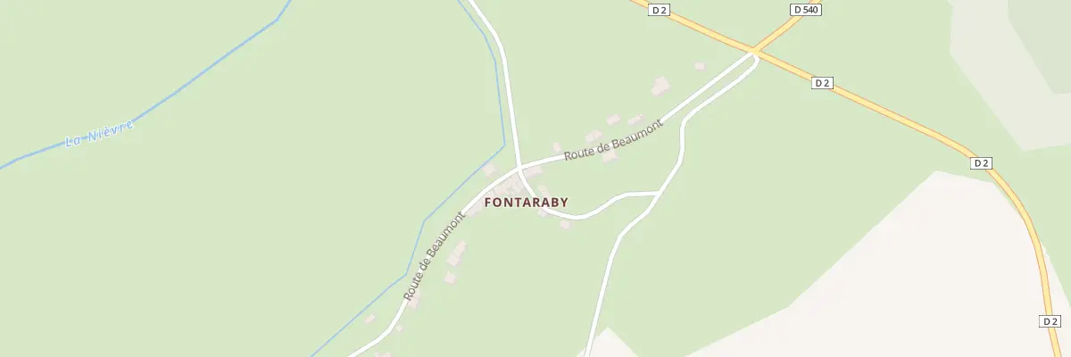 Plan du 110 Fontaraby à Dompierre-sur-Nièvre