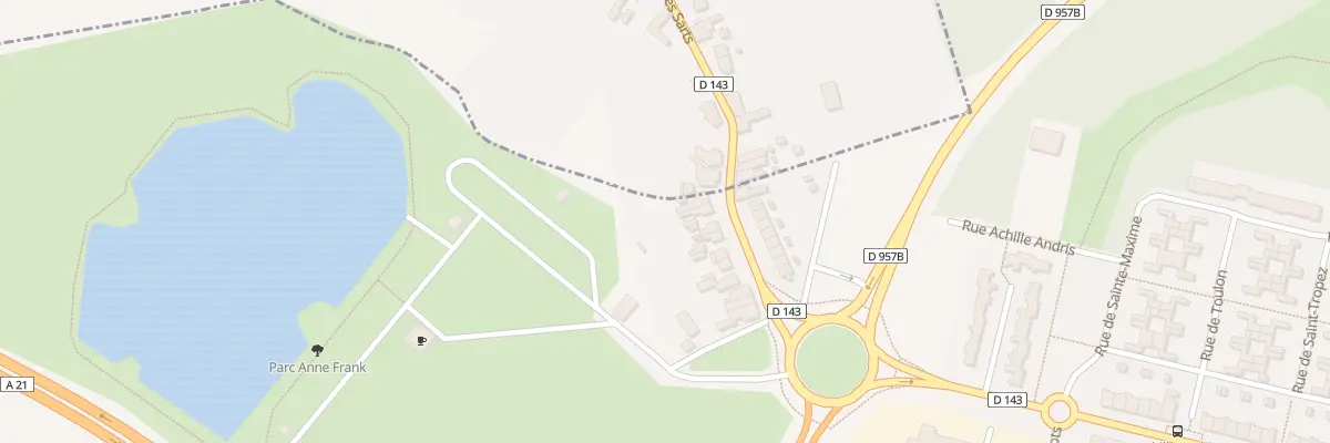 Plan du 291 Rue Achille Andris à Somain
