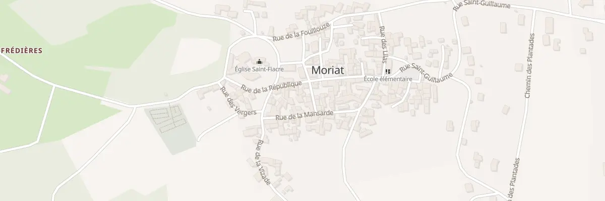 Plan du 16B Rue de la Mansarde à Moriat