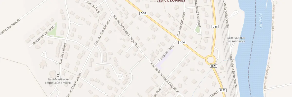 Plan du 12 Rue Pointe A l’Aiguillon à Saint-Martin-du-Tertre