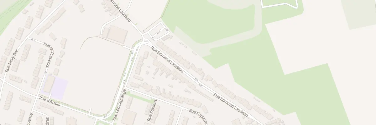 Plan du 95 Rue Edmond Laudeau à Aniche