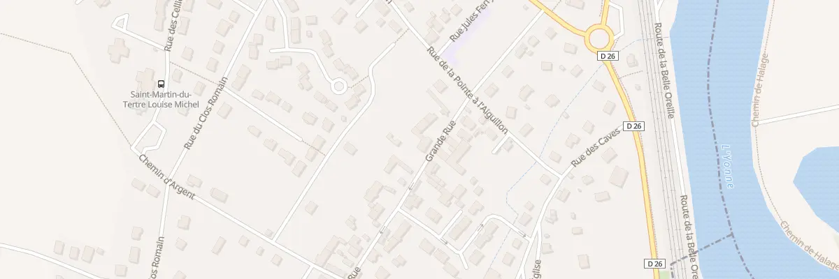 Plan du 8 Gr Grande Rue à Saint-Martin-du-Tertre