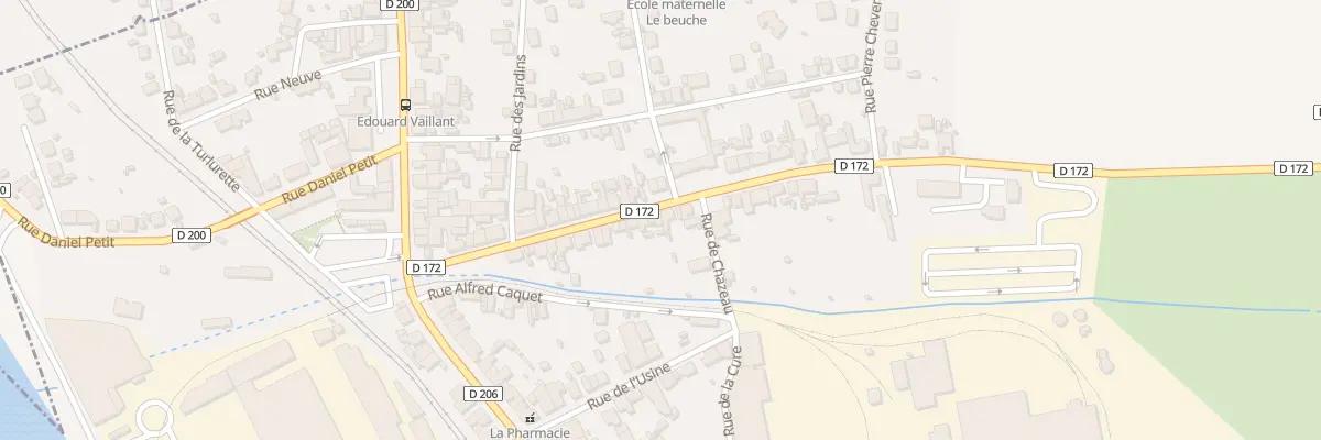 Plan du 34 Rue de Chazeau à Imphy