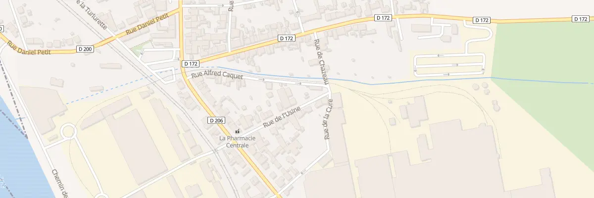 Plan du 19 Rue de l’Usine à Imphy