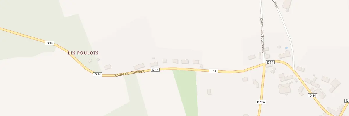 Plan du 26 Rte du Couvent aux Ormes