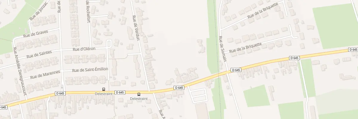 Plan du 211 Rue du General Delestraint à Aniche
