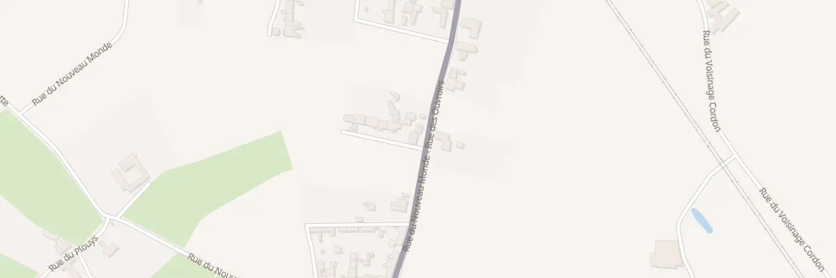 Plan du 90 Rue du Nouveau Monde à Wattrelos