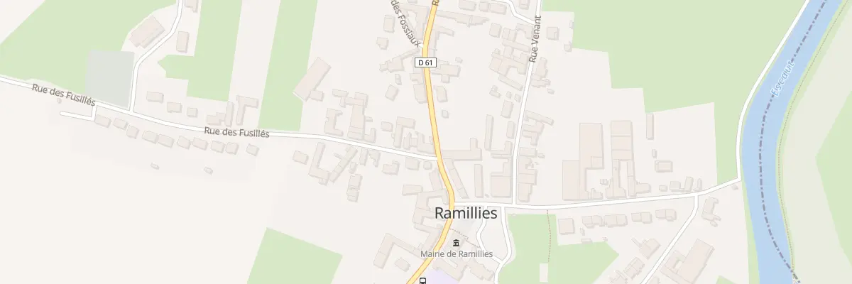 Plan du 1 Rue D ’Eswars à Ramillies