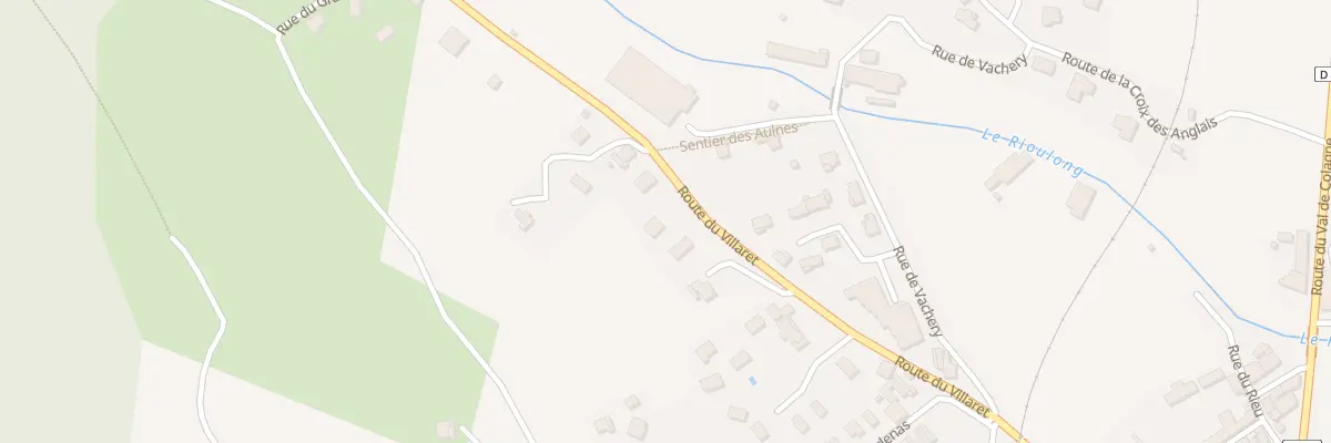 Plan du 15 Rte du Villaret à Bourgs sur Colagne