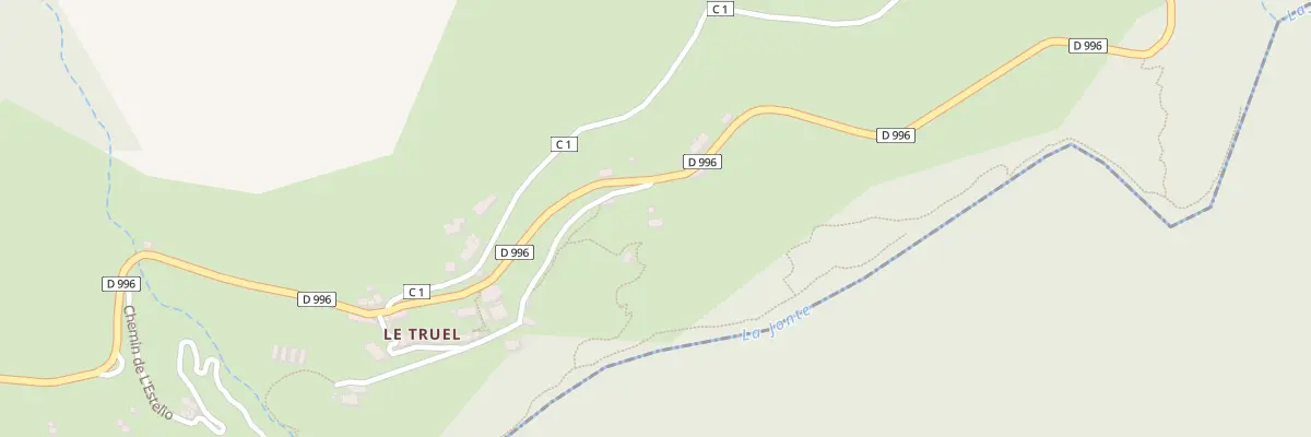 Plan du 5037 Le Truel à Saint-Pierre-des-Tripiers