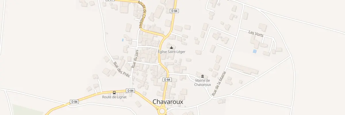 Plan du 16 Rue des Ecoles à Chavaroux