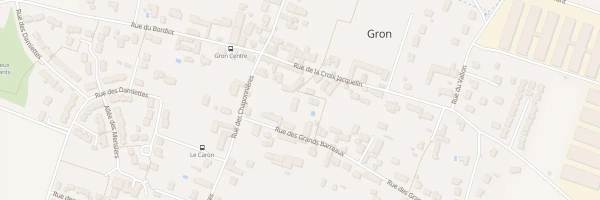 Plan du 7T Rue des Grands Barreaux à Gron