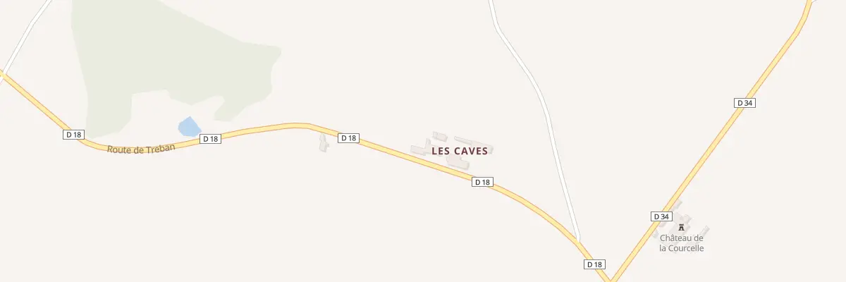 Plan du 2B Rte de Treban à Verneuil-en-Bourbonnais