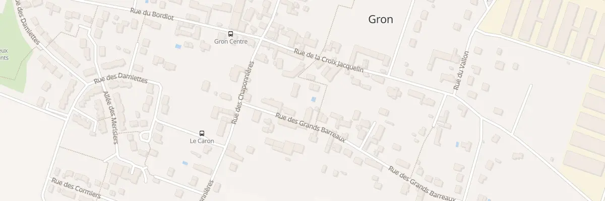 Plan du 7B Rue des Grands Barreaux à Gron