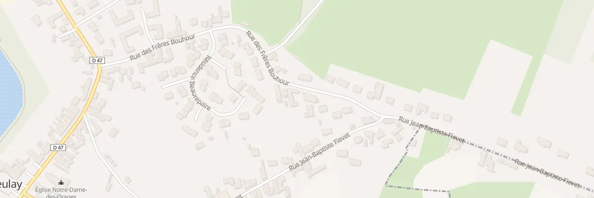 Plan du 1 Rue des Freres Bouhour à Rieulay