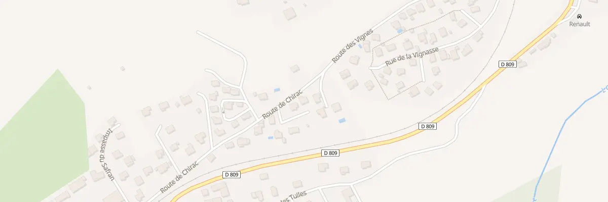 Plan du 3 Imp de la Vigne à Bourgs sur Colagne