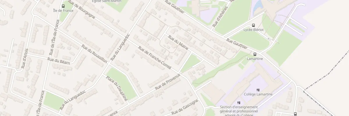 Plan du 3 Pl de Savoie à Cambrai