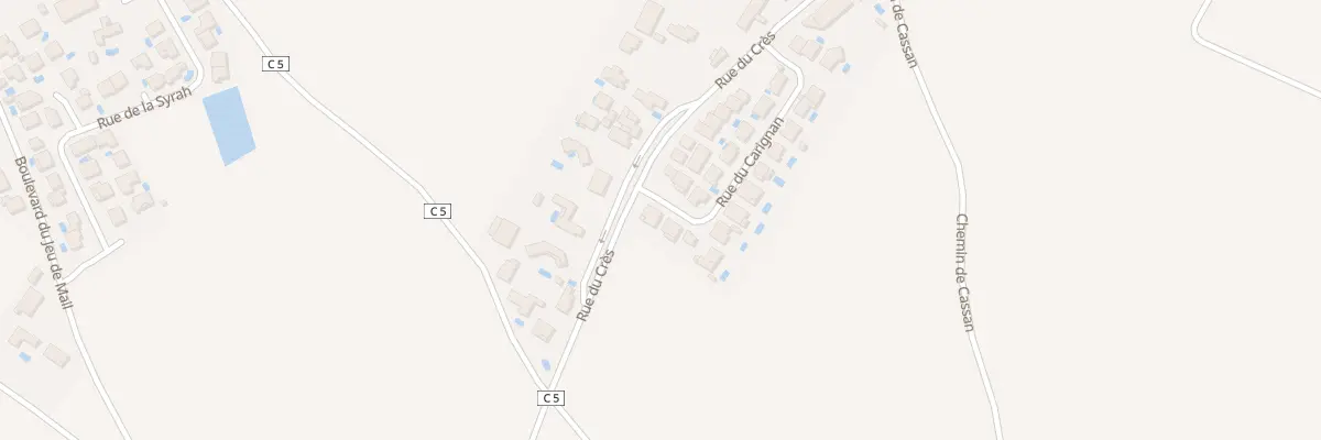 Plan du 31B Rue du Carignan à Bassan