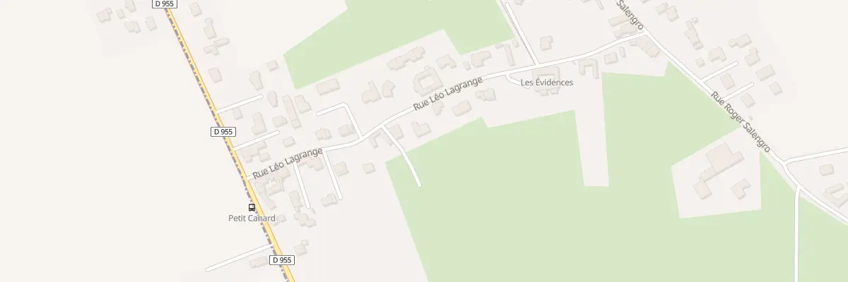 Plan du 257 Rue Léo Lagrange à Bachy