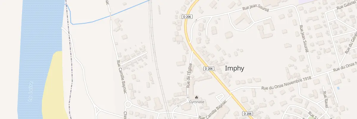 Plan du 2 Rue de l’Eglise à Imphy
