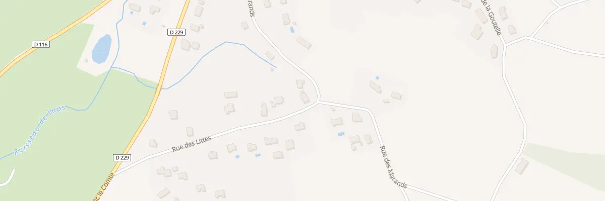 Plan du 248 Rue des Marands à Laps