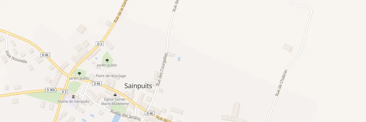 Plan du 34 Le Village à Sainpuits