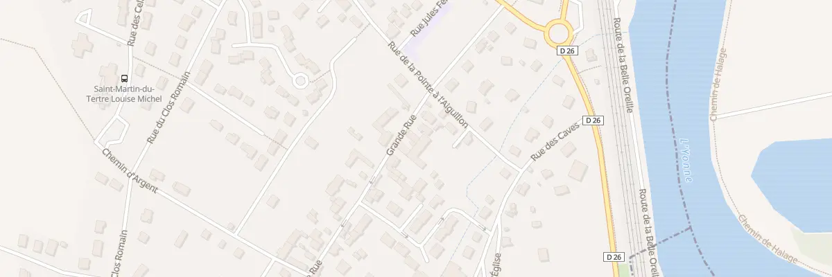 Plan du 13 Gr Grande Rue à Saint-Martin-du-Tertre