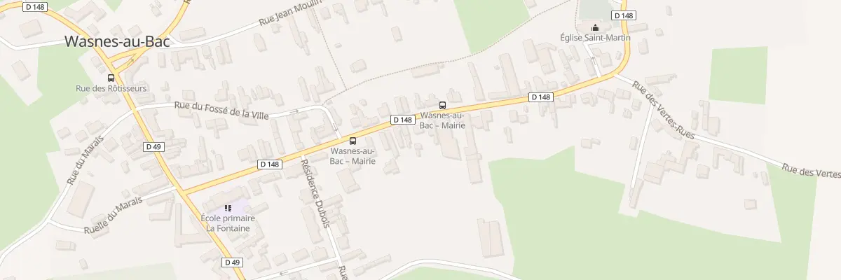 Plan du 24 Rue du Docteur Calmette à Wasnes-au-Bac