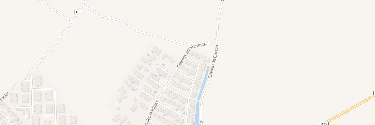 Plan du 7 Rue du Grenache à Bassan