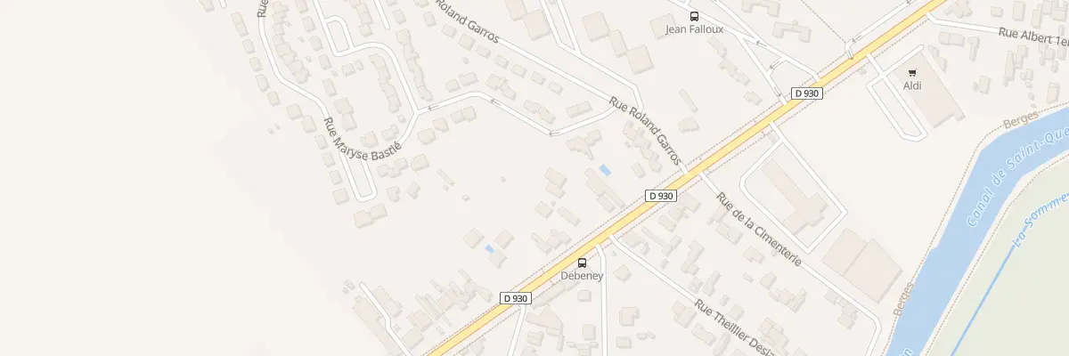 Plan du 254B Rue de Paris à Saint-Quentin