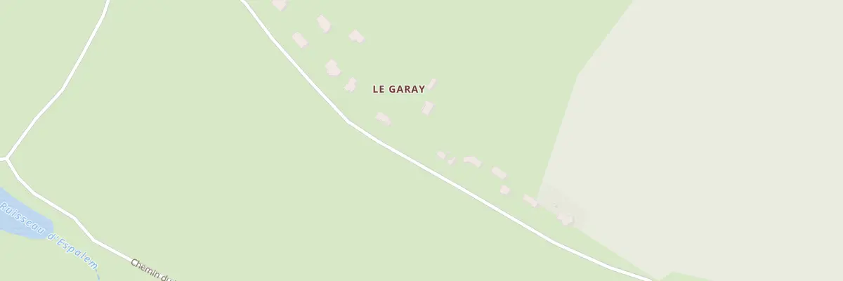Plan du 363 Le Garay de la Garde à Espalem