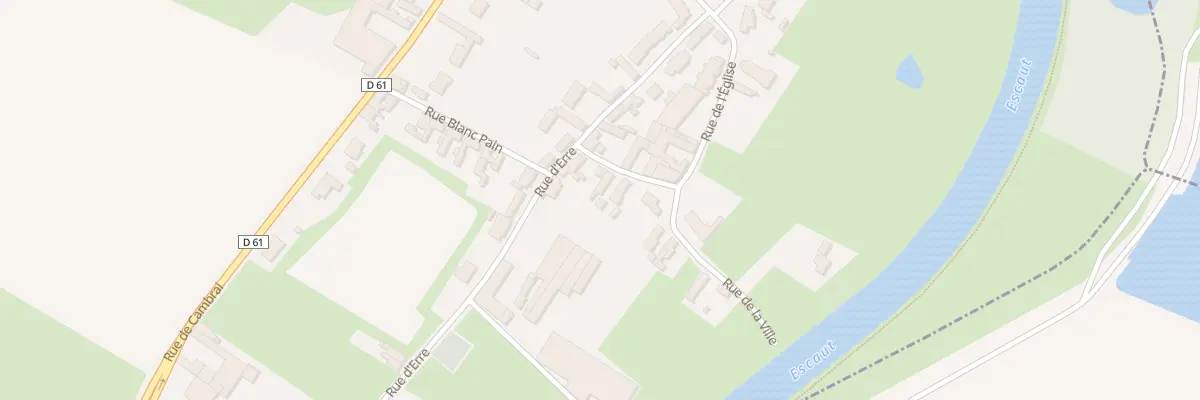 Plan du 2 Rue de la Ville à Ramillies