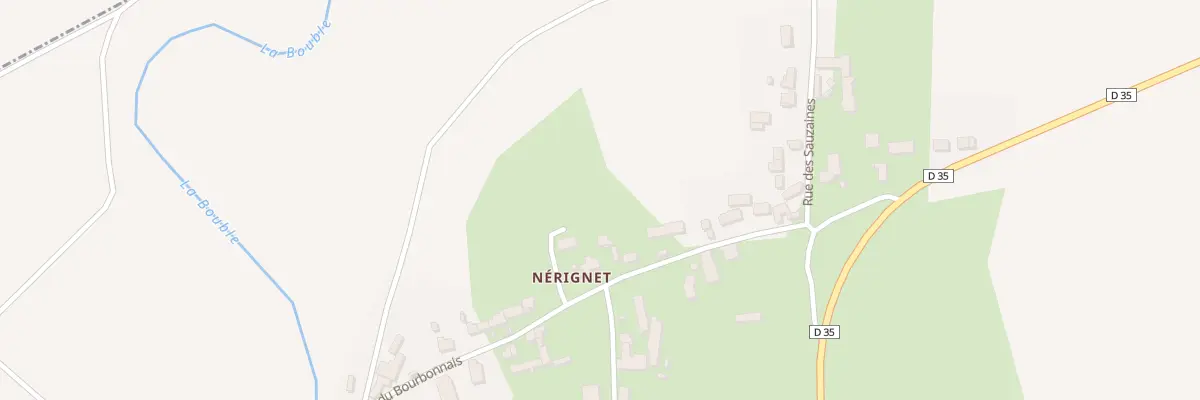 Plan du 10 Rue du Bourbonnais à Bayet
