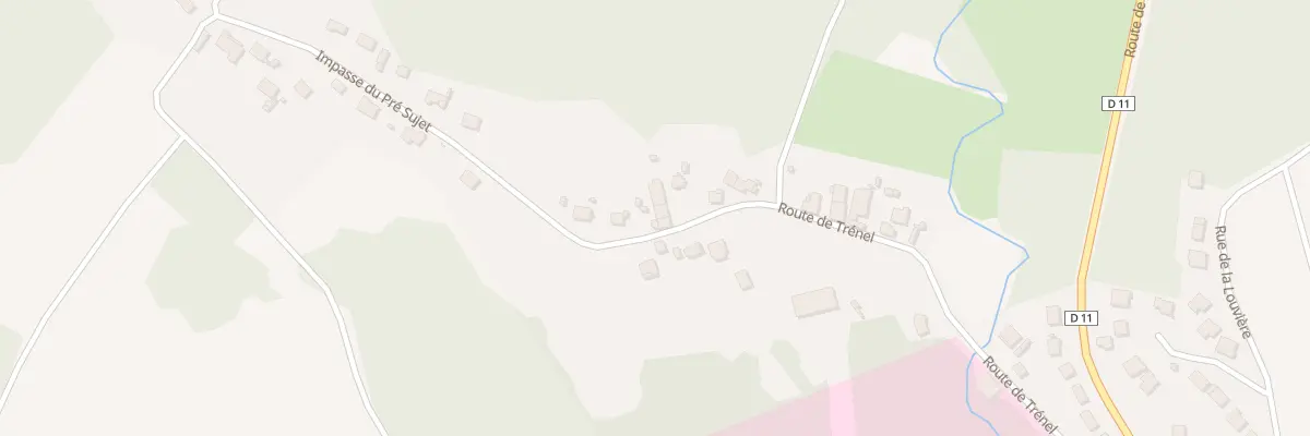 Plan du 20 Rte de Trénel à Villiers-Saint-Denis