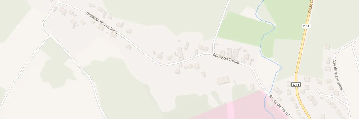 Plan du 24 Rte de Trénel à Villiers-Saint-Denis