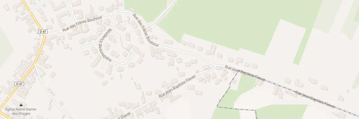 Plan du 1B Rue des Freres Bouhour à Rieulay
