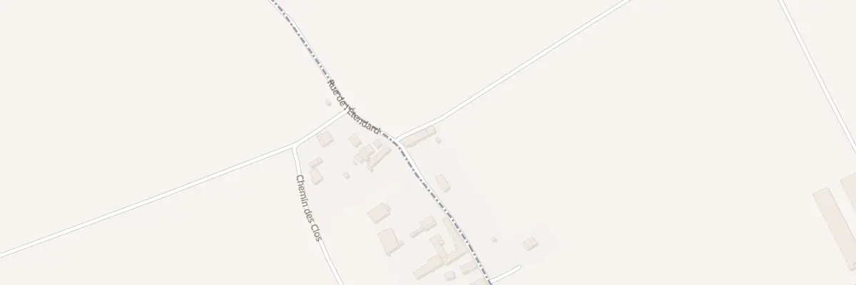 Plan du 24 Rue de l’Étendard à Poigny