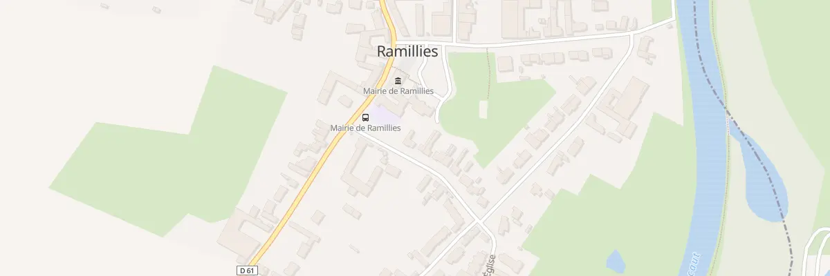 Plan du 1 Ctr du Marais à Ramillies