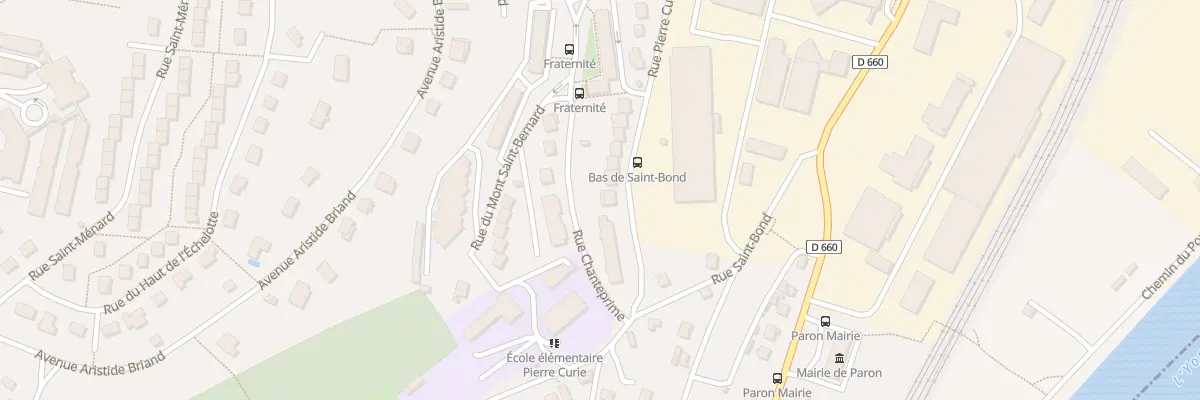Plan du 68 Rue Pierre Curie à Paron