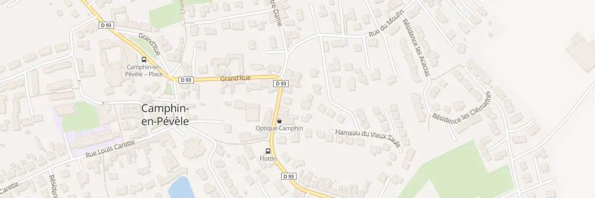 Plan du 57 Grande Rue à Camphin-en-Pévèle