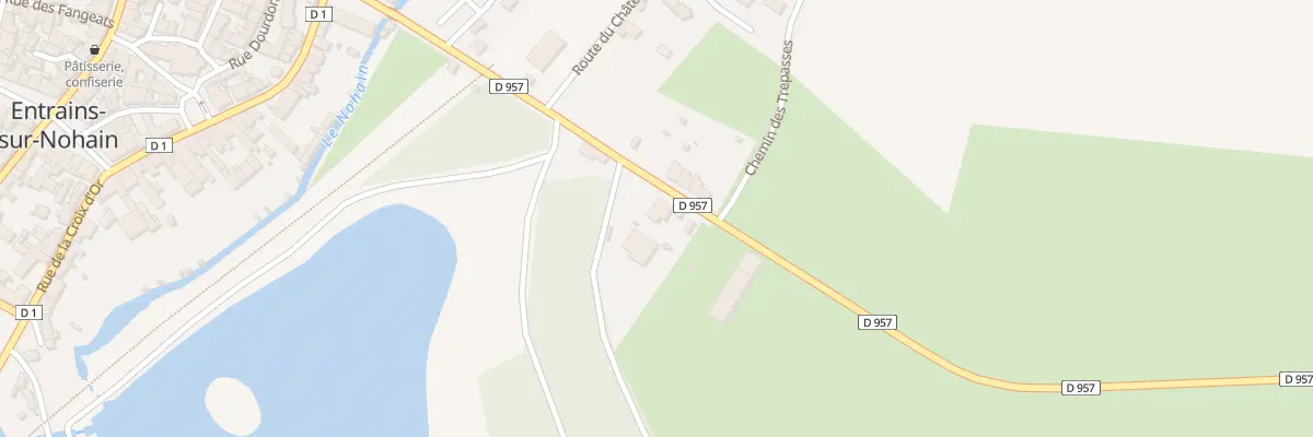 Plan du 540 Les Quatre Vents à Entrains-sur-Nohain