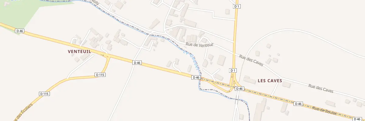 Plan du 4 Rte de Montmarault à Louchy-Montfand